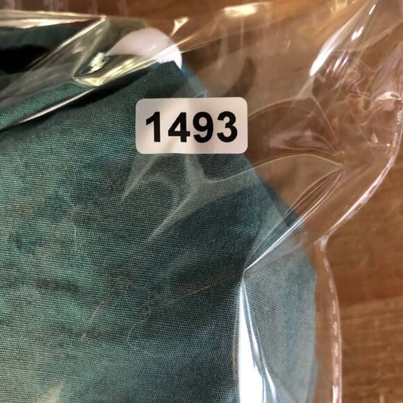 Peter Som Collective Puff Sleeve Dress Open Tie Back Cotton Mini Green Size 8 - Picture 12 of 13